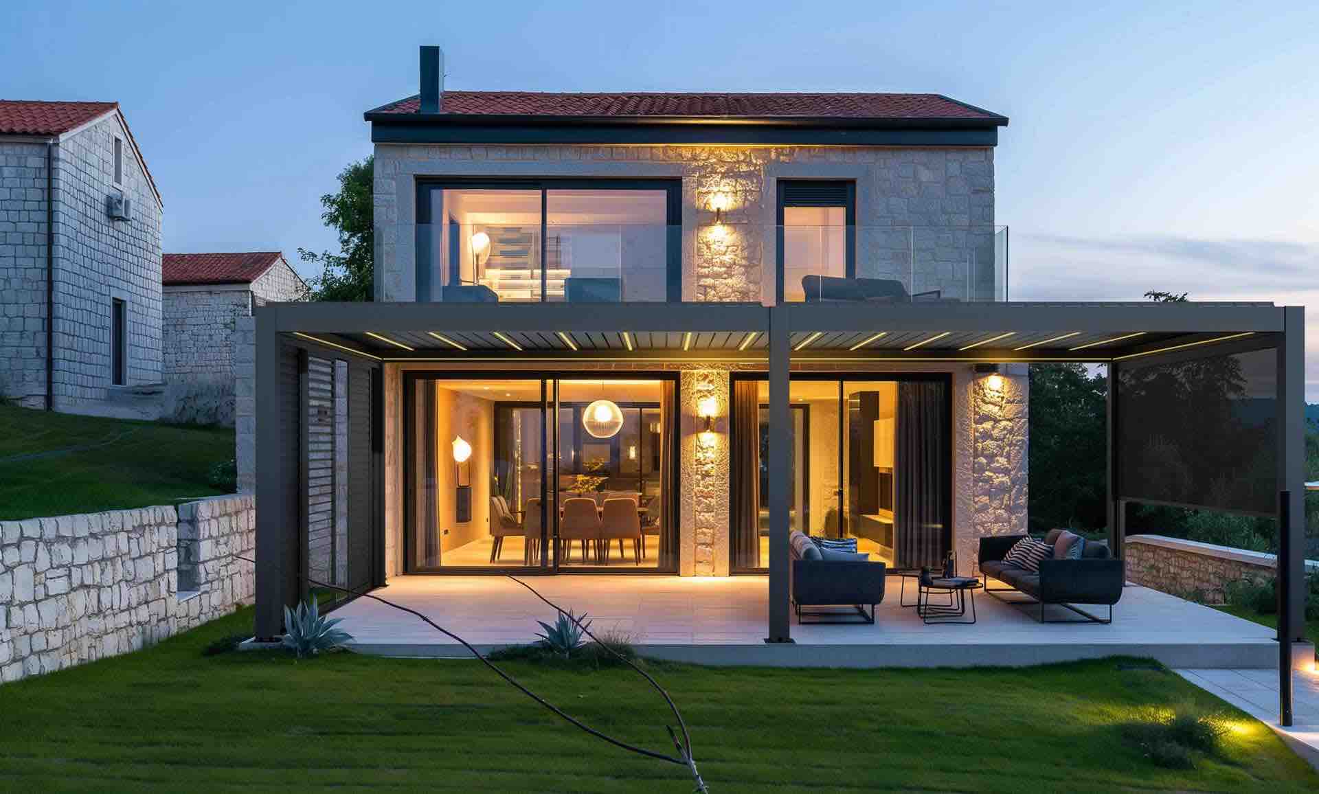 Bioklimatická pergola TAURUS